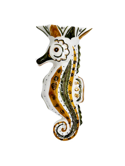 Villa Bologna Earth seahorse ornament at Collagerie