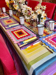 Somewhere Over the Rainbow tablecloth