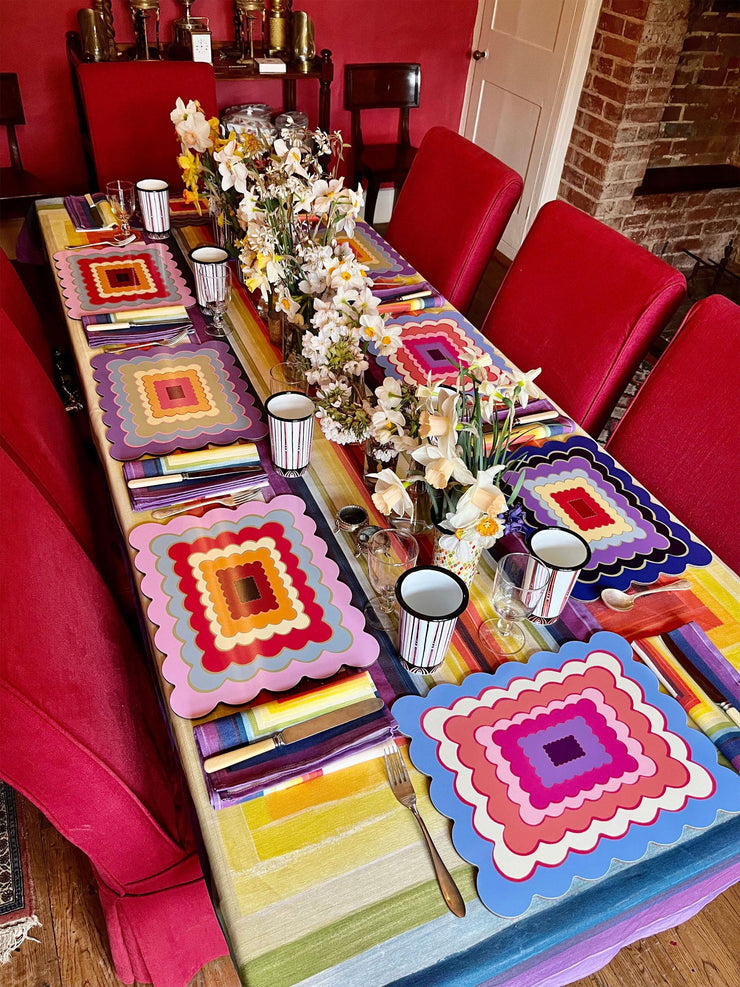 Somewhere Over the Rainbow tablecloth