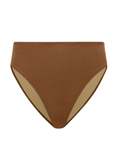 Evarae Iza bikini bottoms in tiramisu at Collagerie