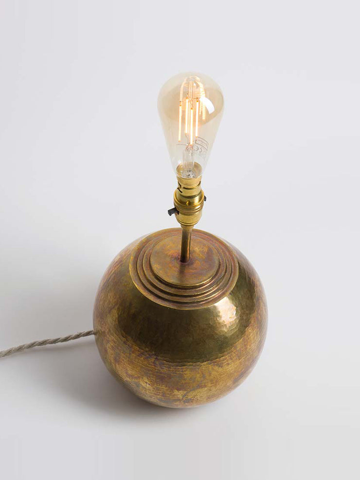 Irrawaddy brass lamp base