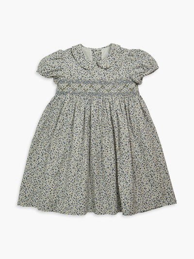 Amaia Navy and yellow floral Jujube dress at Collagerie