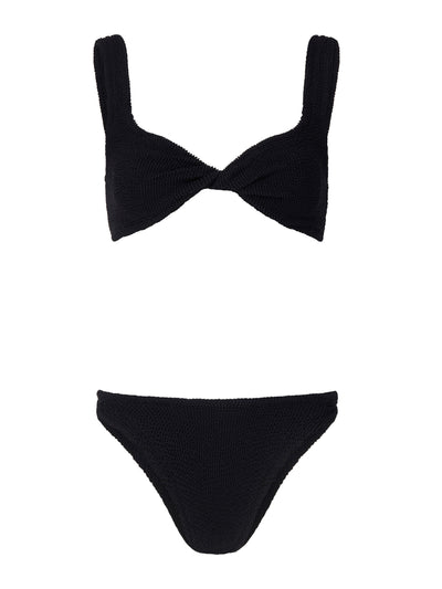 Hunza G Black Juno bikini at Collagerie