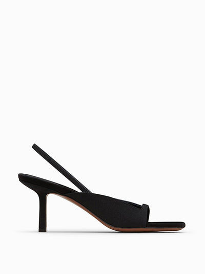 NEOUS Kamui heel, black at Collagerie