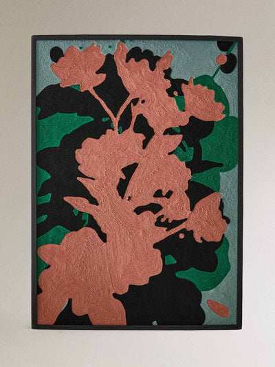 Zara Home x Collagerie Floral cotton tapestry at Collagerie