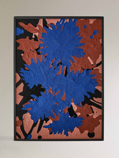 Zara Home x Collagerie Floral cotton tapestry at Collagerie