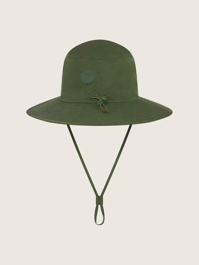 Hunza G Khaki hat at Collagerie