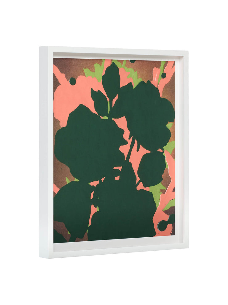 "Bellflower" by Kavel Rafferty in white frame