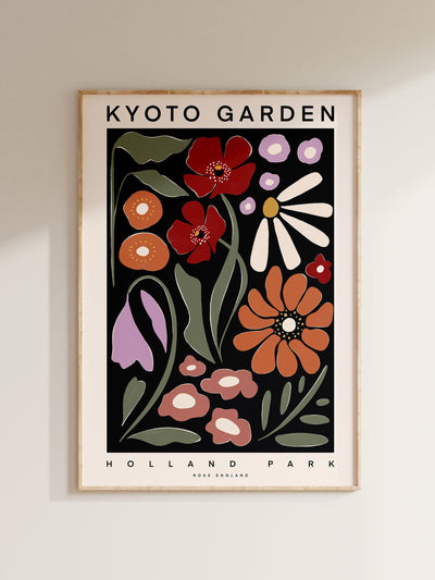 Rose England London 'Kyoto Garden' Limited Edition fine art print at Collagerie