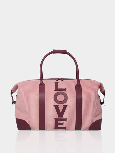 London Velvet The love weekend bag at Collagerie