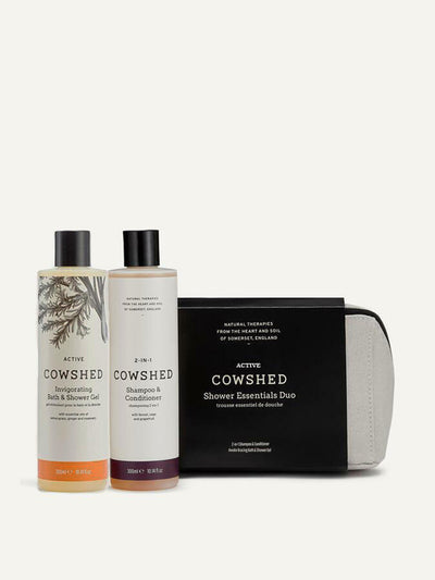 Cowshed Active Shower Essentials Set at Collagerie