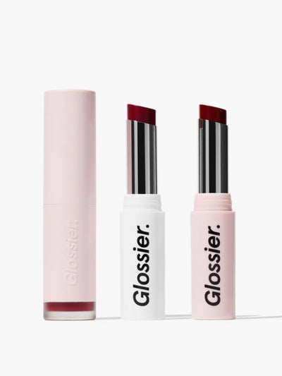 Glossier Cranberry lip trio at Collagerie