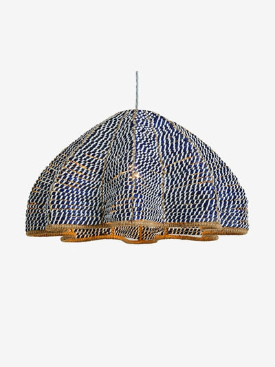 Nina Campbell Blue echinus easy fit shade at Collagerie