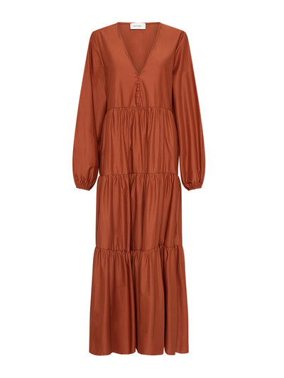 Matteau Sienna long sleeve plunge dress at Collagerie