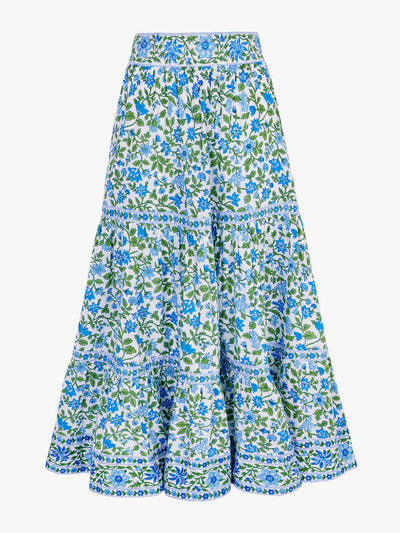 Pink City Prints Vintage jaal Lucia skirt at Collagerie