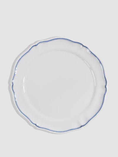 Z.d.G Blue Moustiers L'Horizon large dinner plate at Collagerie