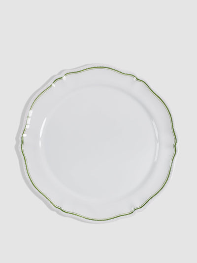 Z.d.G Green L'Horizon large dinner plate at Collagerie