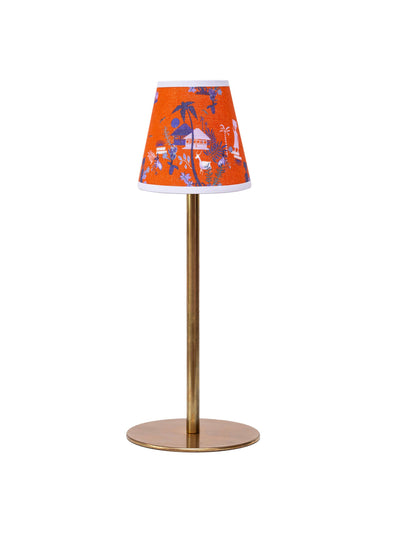 Dar Leone Laramee coral candle clip lampshade at Collagerie