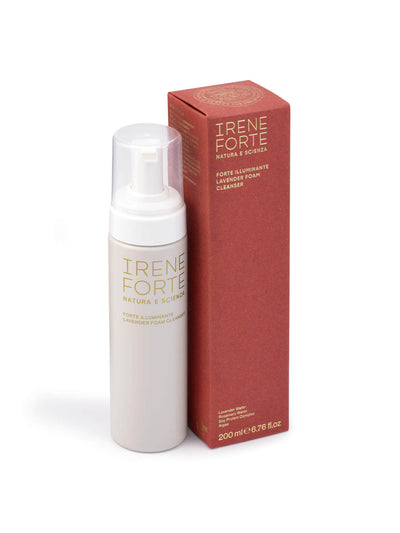 Irene Forte Lavender foam cleanser at Collagerie