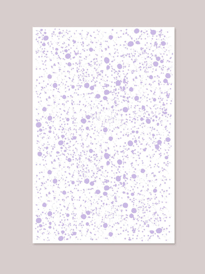 Hot Pottery Lilac Hot Pottery x Polkra tablecloth at Collagerie