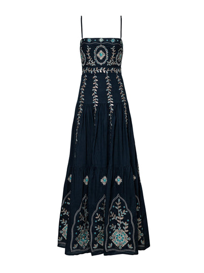 Agua by Agua Bendita Lima Relicario maxi dress at Collagerie