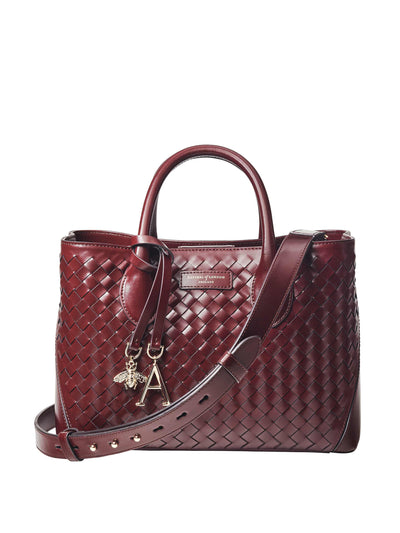 Aspinal Of London Midi london tote bag in merlot at Collagerie