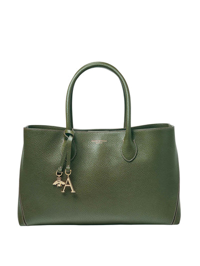 Aspinal Of London London tote bag in green at Collagerie