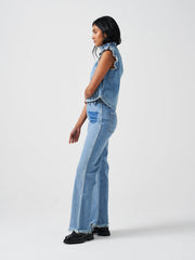 Mabel jeans patch pocket in rodeo vintage