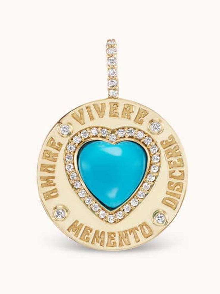 Greek love charm in turquoise Jewellery & Watches Marlo Laz    - Collagerie