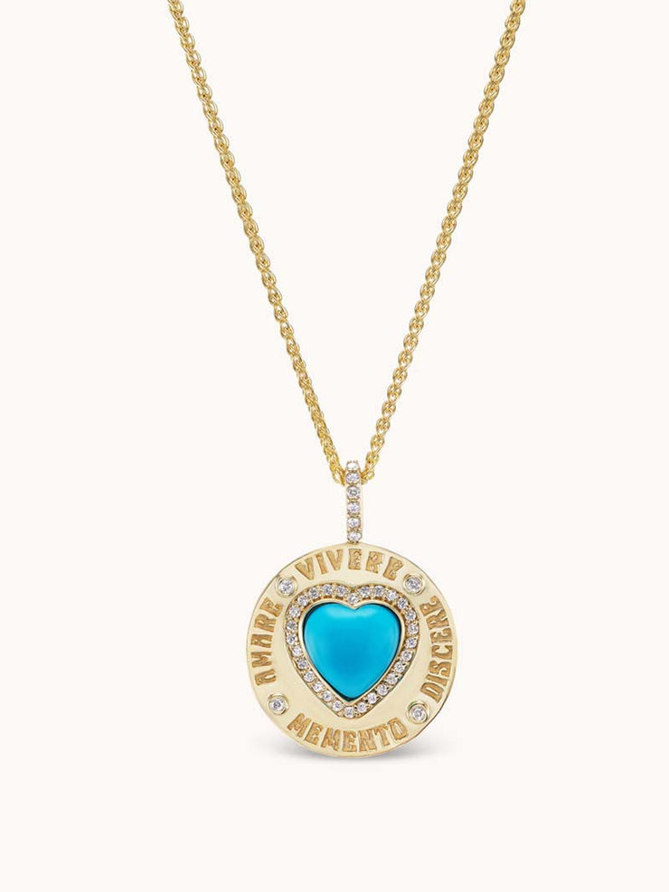 Greek love charm in turquoise Jewellery & Watches Marlo Laz    - Collagerie