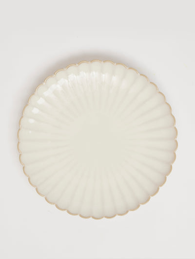 Maison Margaux Scallop starter plates, set of 4 at Collagerie