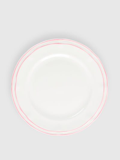 Maison Margaux Provence pink starter plates, set of 4 at Collagerie