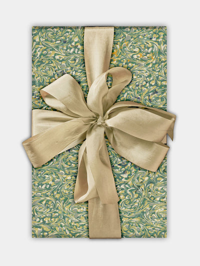 The Kensington Paperie Wrapping paper roll: Marble Tiepolo at Collagerie