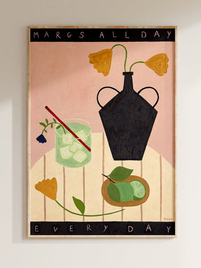 Rose England London Margs All Day fine art print at Collagerie