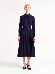 Navy and black Marione dress Clothing Emilia Wickstead    - Collagerie