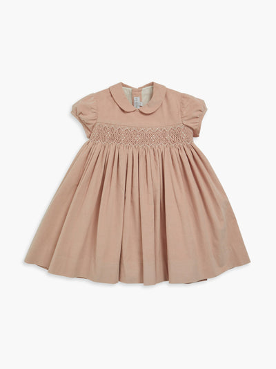 Amaia Pink corduroy Melly dress at Collagerie