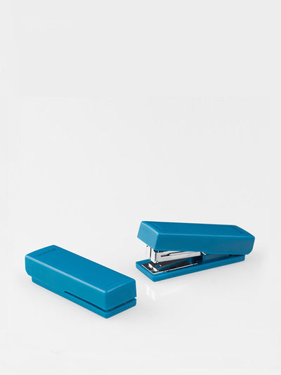 Midori Blue stapler at Collagerie