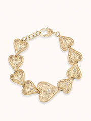Mixed southwestern heart bracelet Bracelets Marlo Laz    - Collagerie