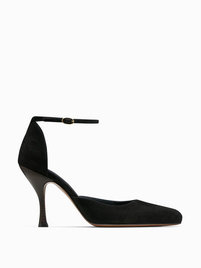 NEOUS Black Nekkar pumps at Collagerie