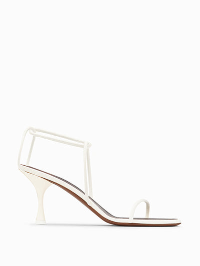 NEOUS Cream Nenque heels at Collagerie