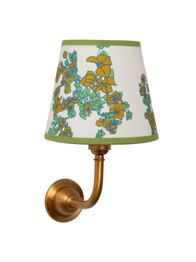 Dar Leone Oyster white candle clip lampshade at Collagerie