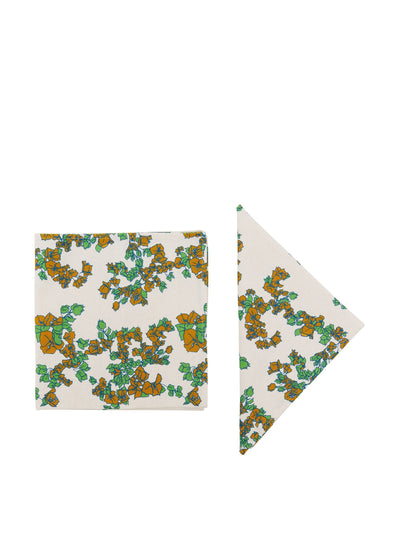 Dar Leone Oyster white napkins, set of 2 at Collagerie