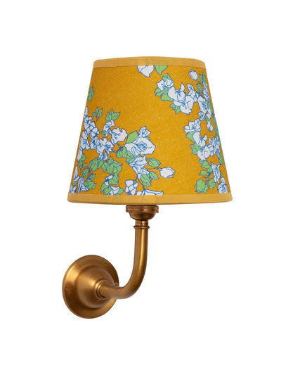 Dar Leone Saffron yellow candle clip lampshade at Collagerie