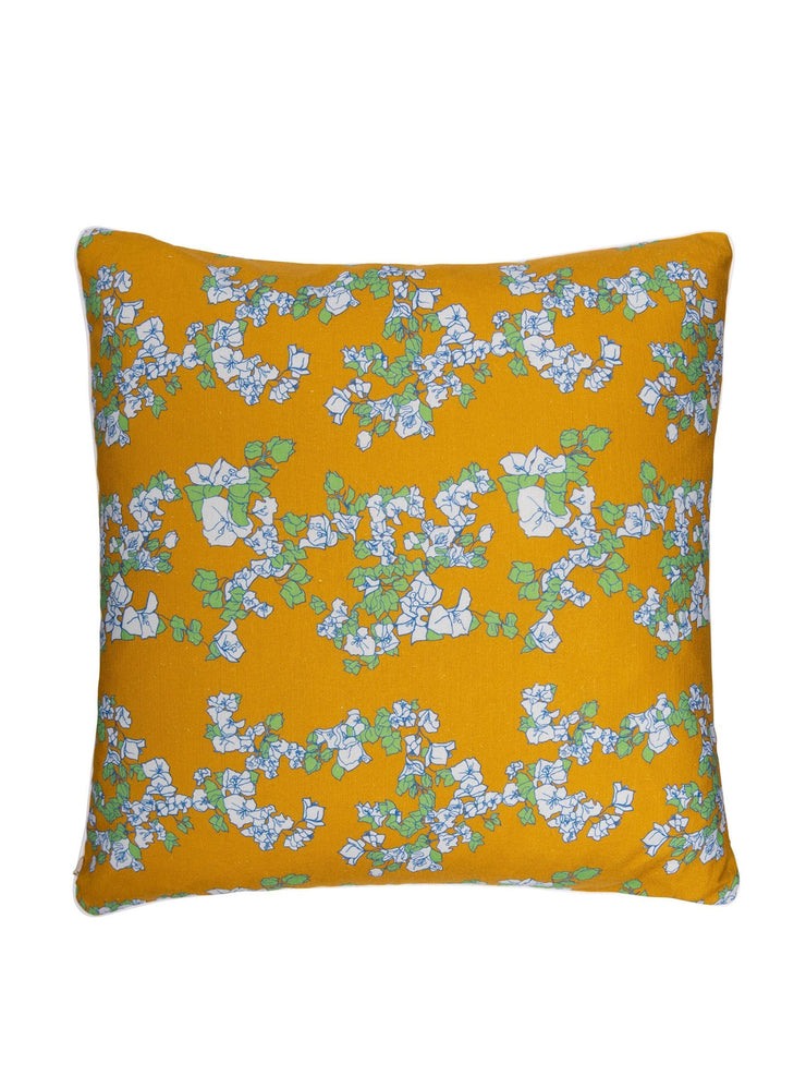 Saffron yellow large cushion