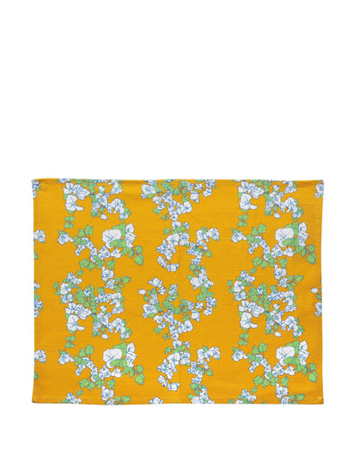 Dar Leone Saffron yellow placemats, set of 2 at Collagerie