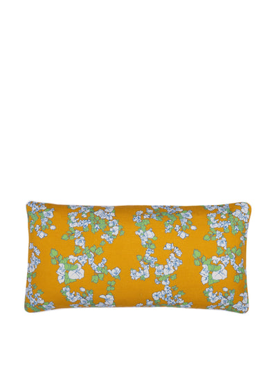 Dar Leone Saffron yellow small cushion at Collagerie