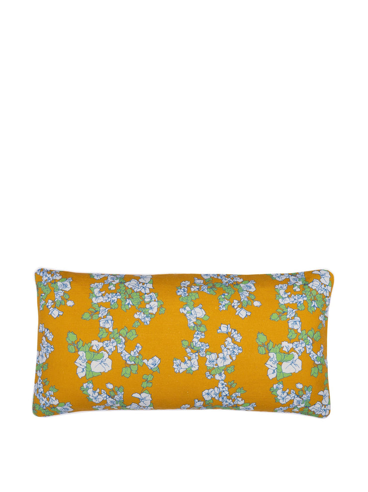 Saffron yellow small cushion
