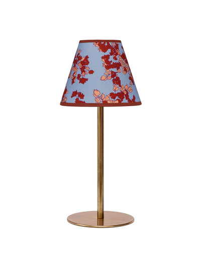 Dar Leone Steel blue Empire lampshade at Collagerie