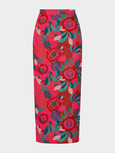 Saloni Orchard blooms Nat skirt at Collagerie