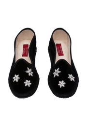 Black star embroidery Jinx slippers Shoes SALONI - Collagerie